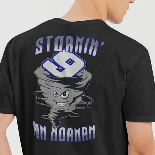 🌪️Tornado tees for @racingron9 available now! Support your favorite driver! Stormin Ron Norman 🏁 #9 
Catch him at the track @...