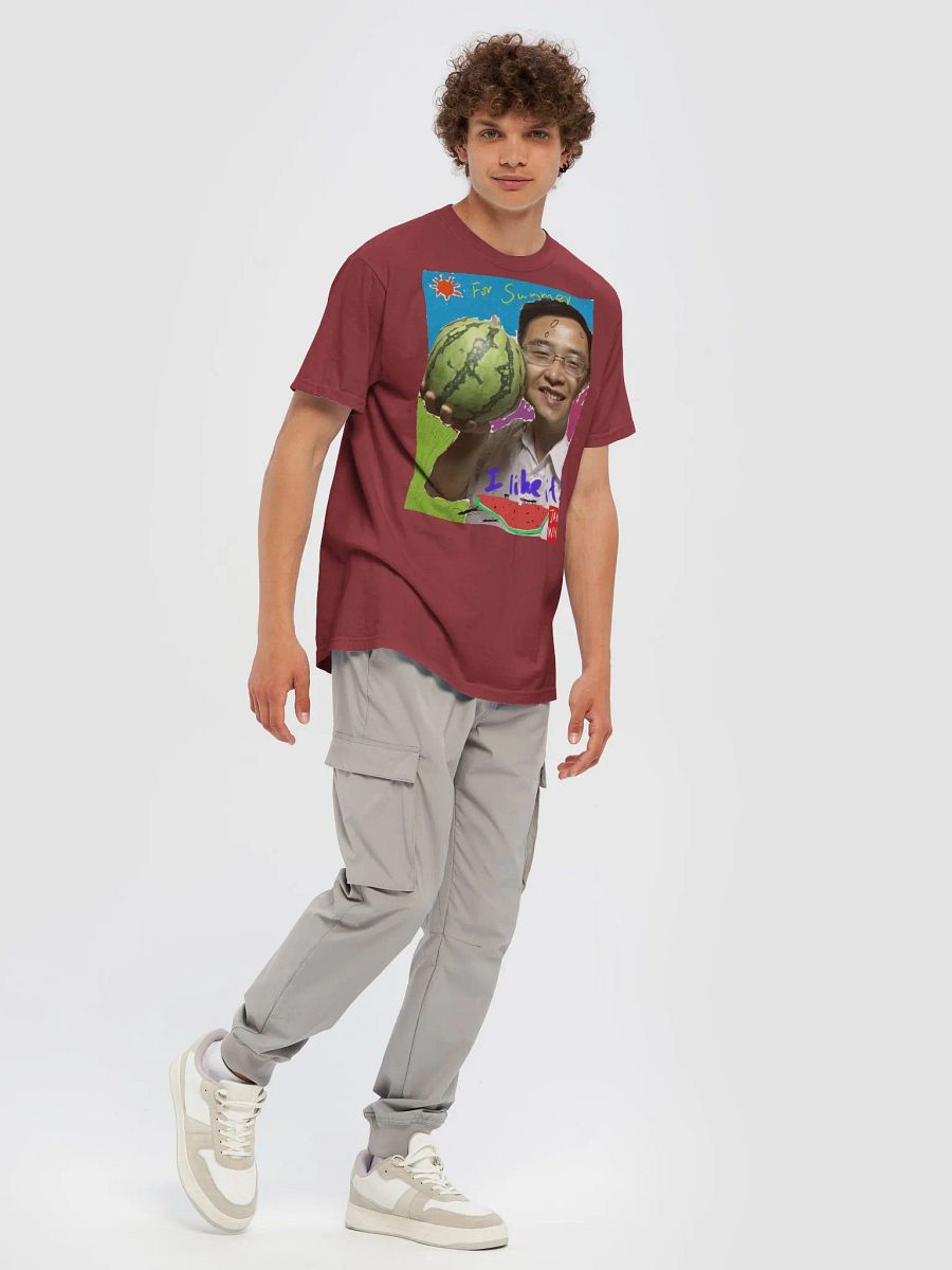 Comfort Colors Garment-Dyed Heavyweight T-Shirt : watermelon product image (92)