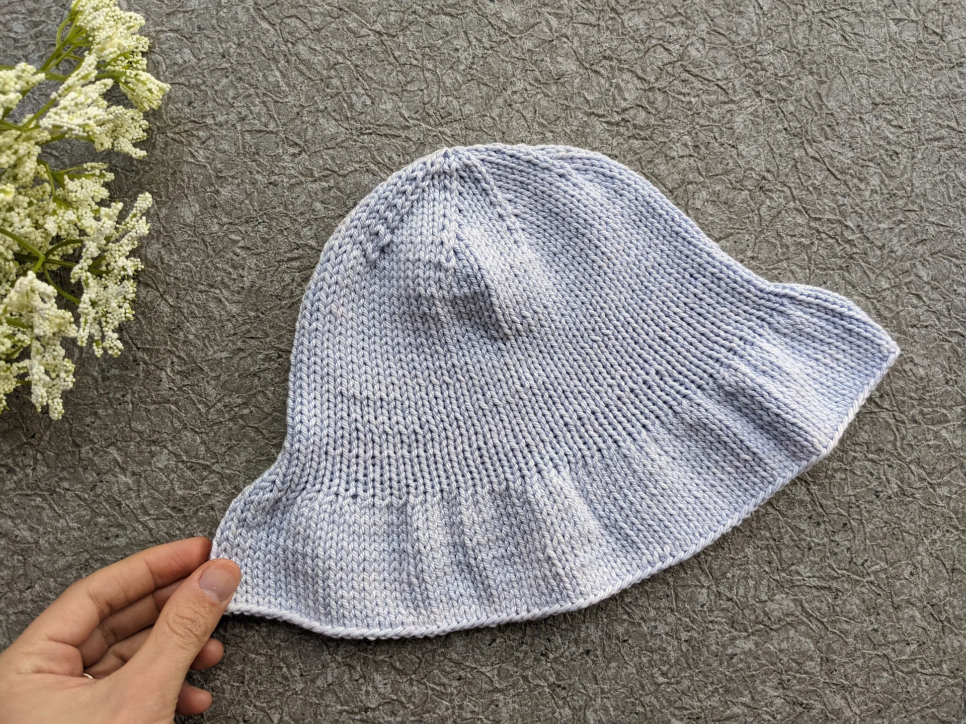 Knit Summer Bucket Hat Pattern product image (5)