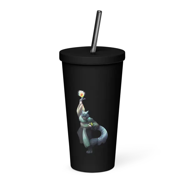 "Spellcasting" tumbler with straw product image (1)