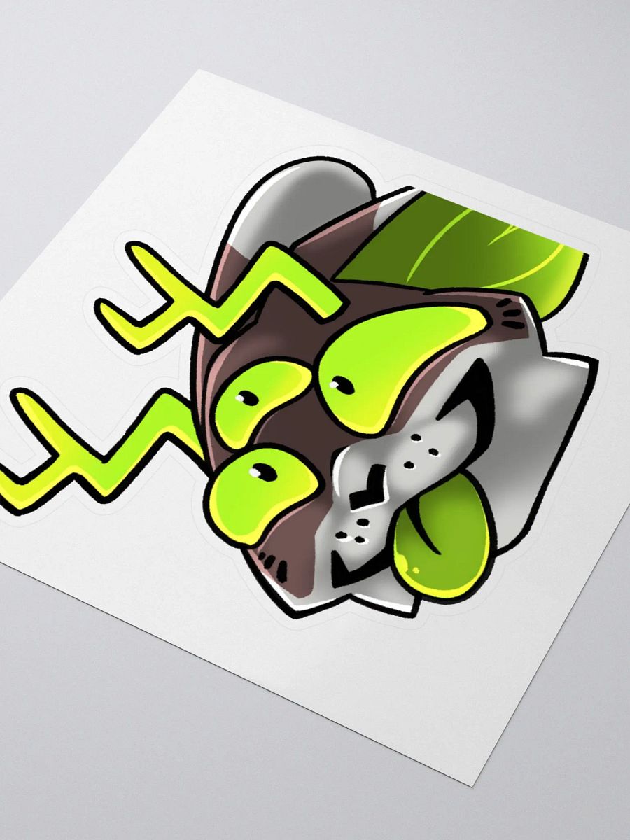 Radioactive Cryptid Blep Sticker product image (3)