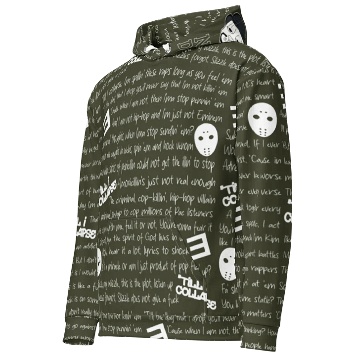 'Till I Collapse - Eminem - MILITARY GREEN - Unisex Hoodie product image (1)