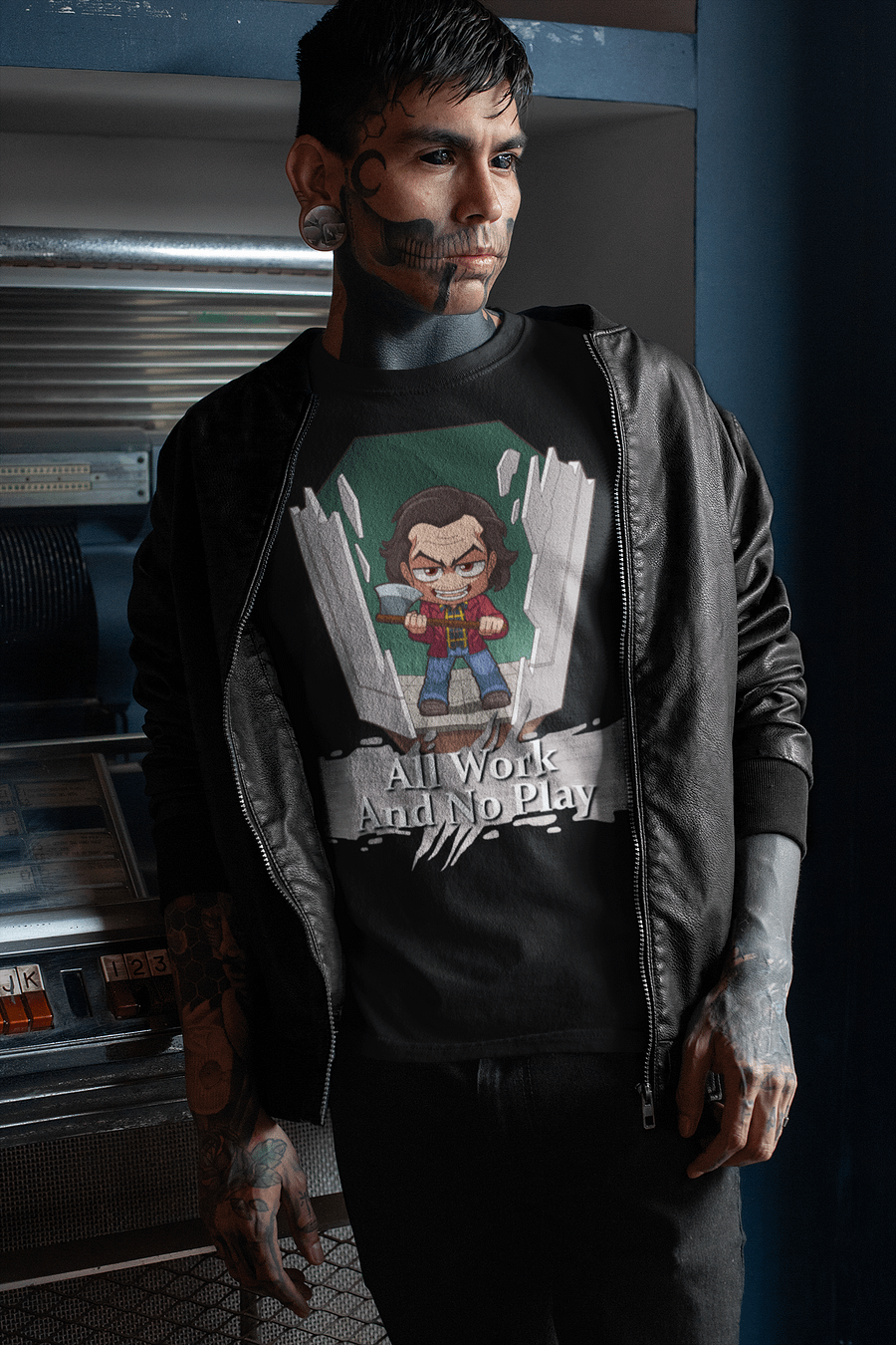 Horror Icons T-shirt - All Work and No Play product image (1)