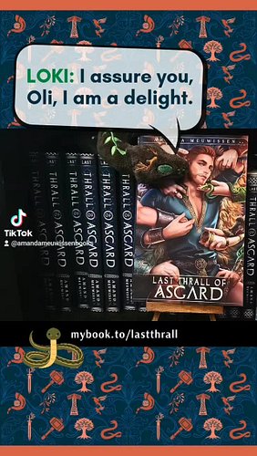 Have you read Loki and Oli's #MMromanace yet?

mybook.to/lastthrall 

#kindleunlimited #queerromance #mmbookstagram #norsemyt...