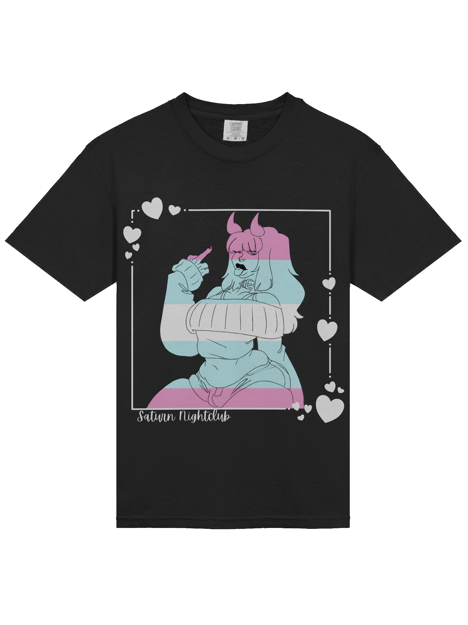FUCK YOU! Eli's Transflag T-shirt product image (3)
