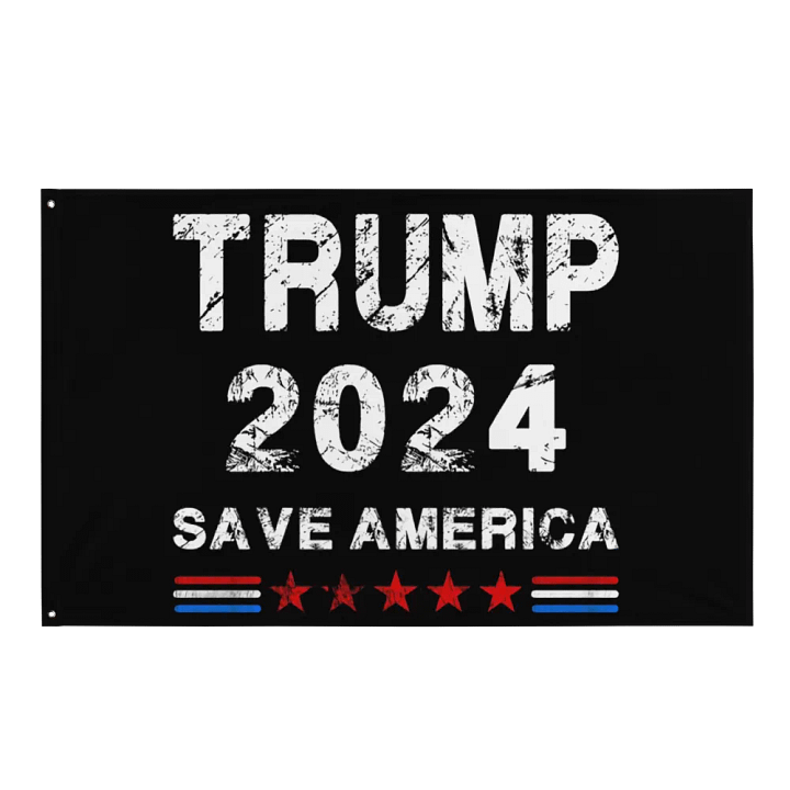 Trump 2024 Save America Flag product image (1)