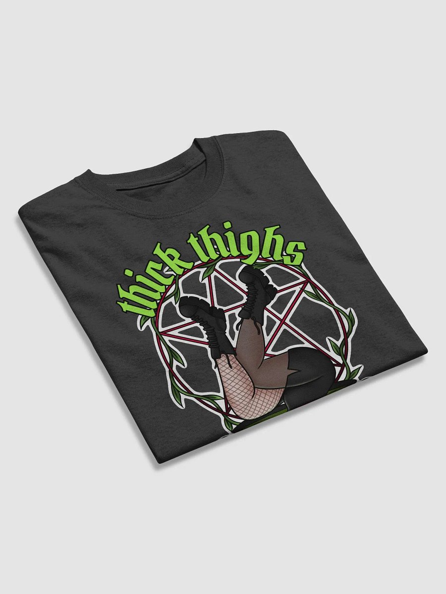 Thick Thighs Witchy Vibes Cotton Tee product image (3)