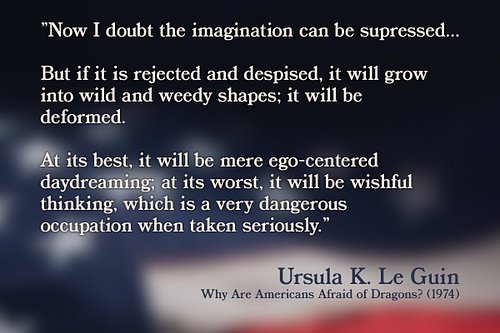 I don't normally tab and highlight my books. But this one has so much good stuff in it, I had to. Ursula K. Le Guin's Languag...