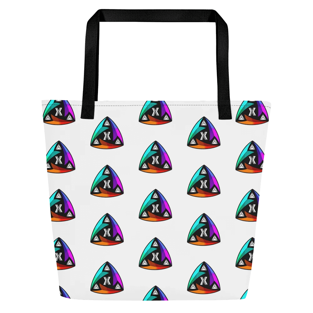 PriismX Patterned White Tote product image (1)
