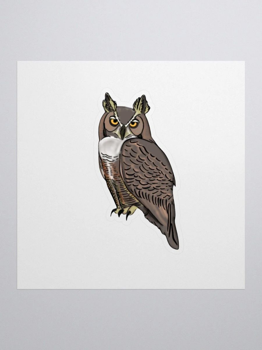 Owl Logo Sticker product image (1)