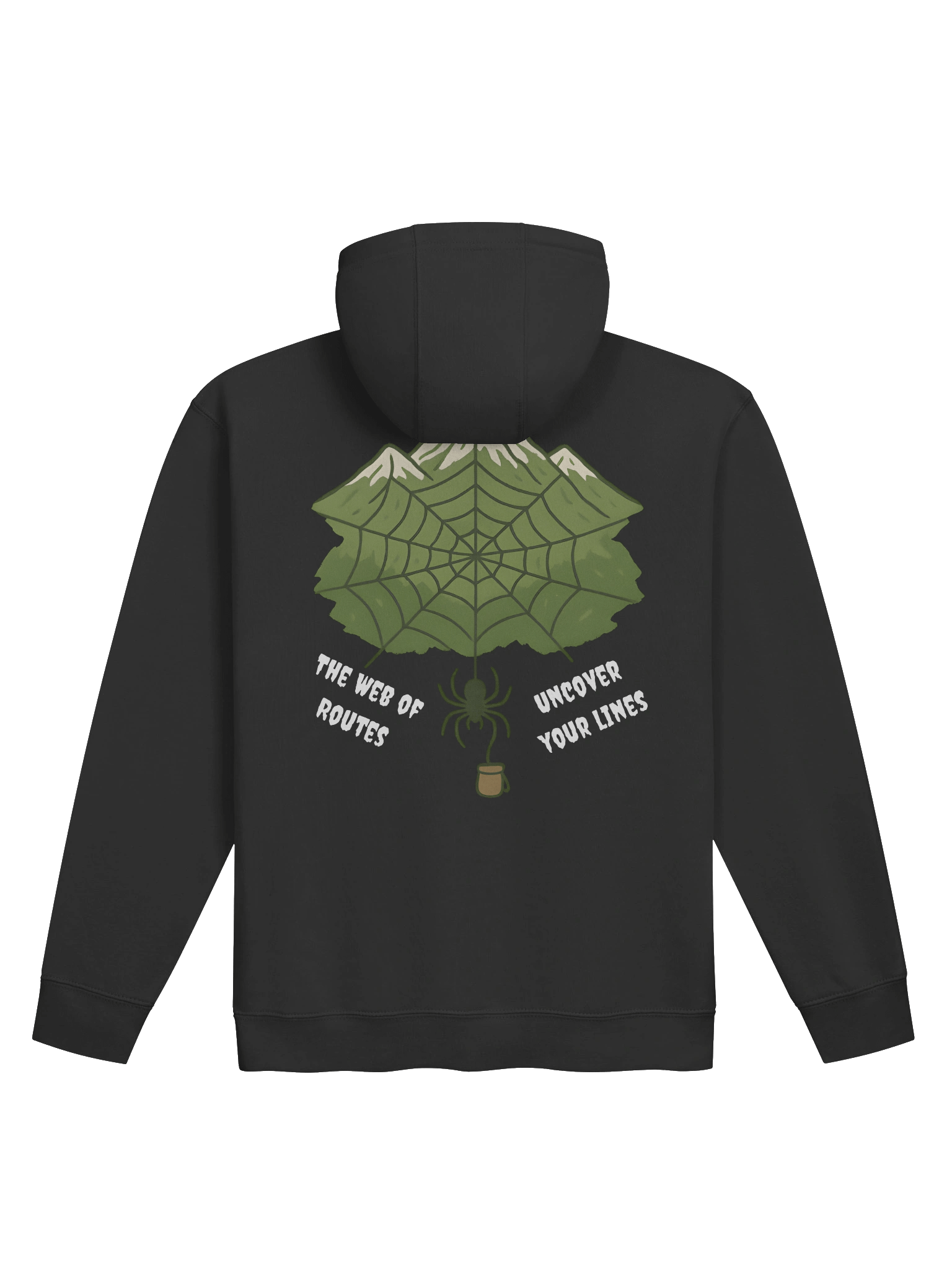 Web of Routes Hoodie product image (1)