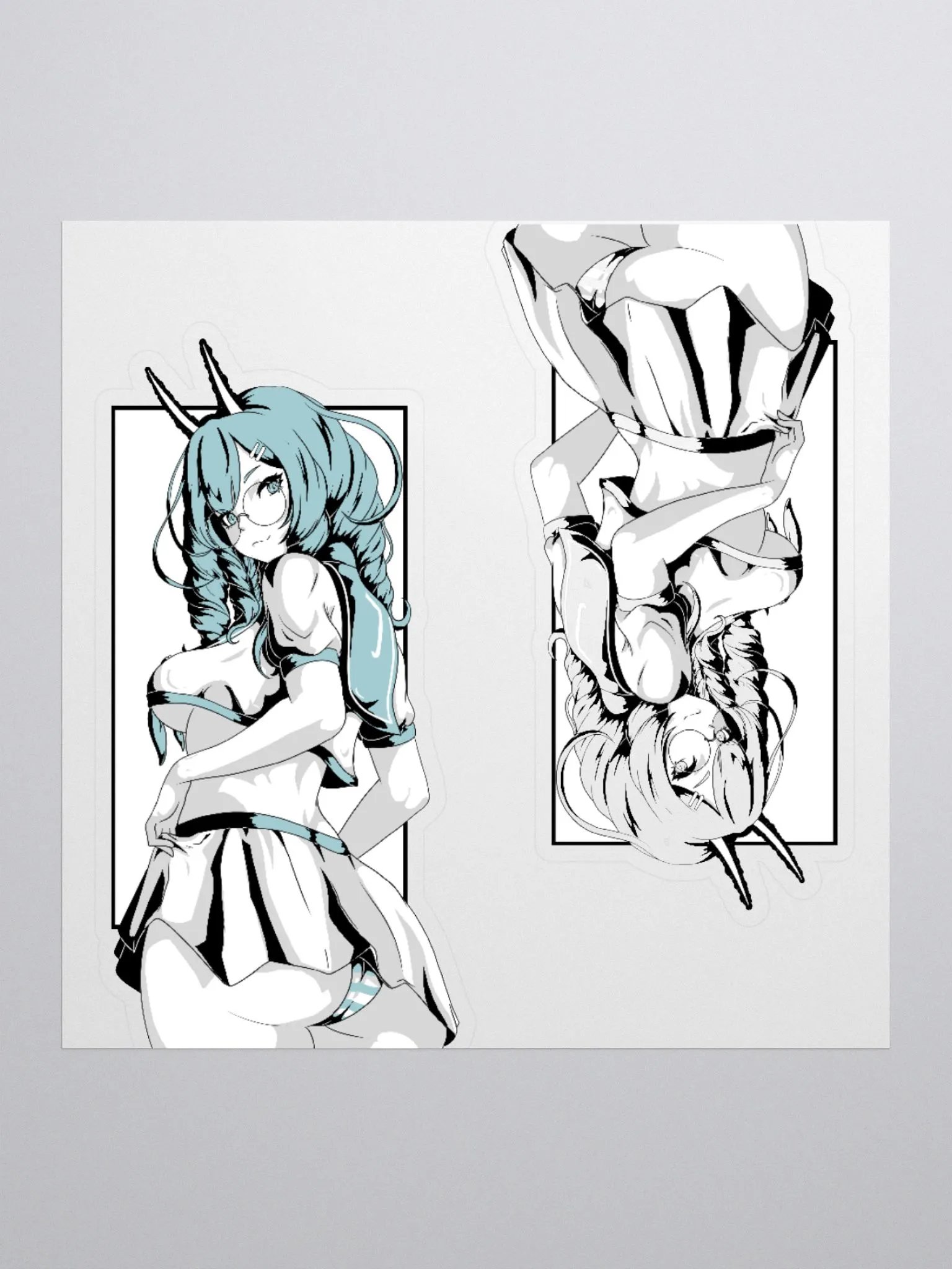 LuvMails Waifu Cut Stickers product image (2)