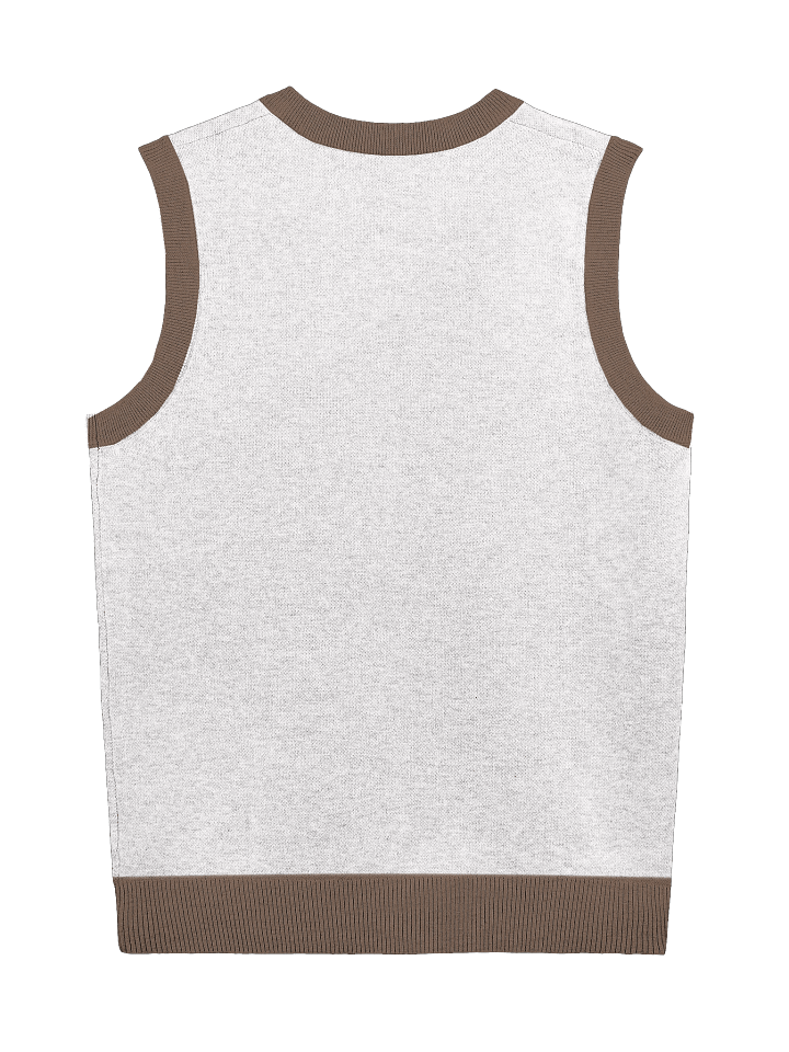 Mellow Apple Knitted V-Neck Vest product image (7)