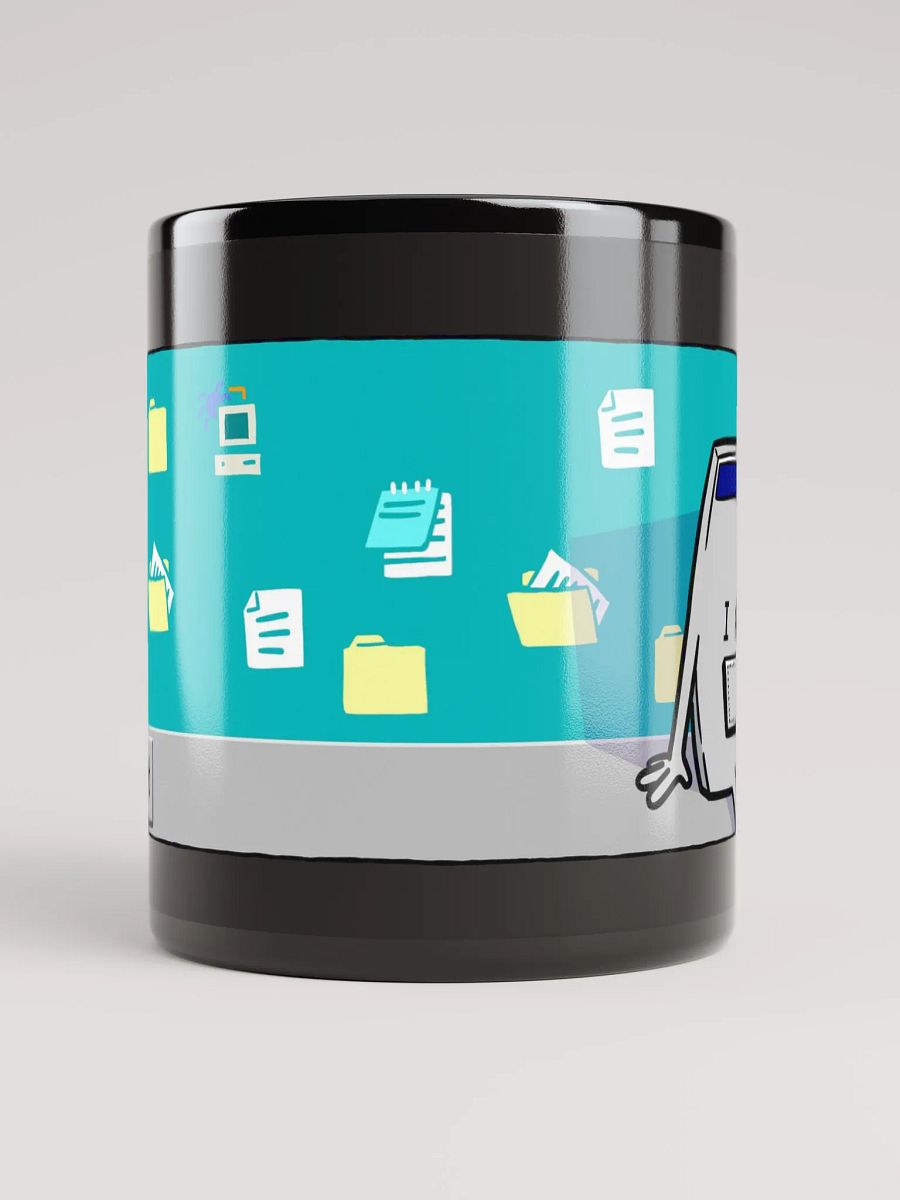 I AM NOT [OK] Mug (Black) product image (9)