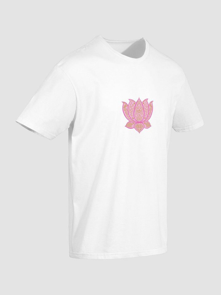Lotus Eye Gold Pattern Unisex T-Shirt product image (2)