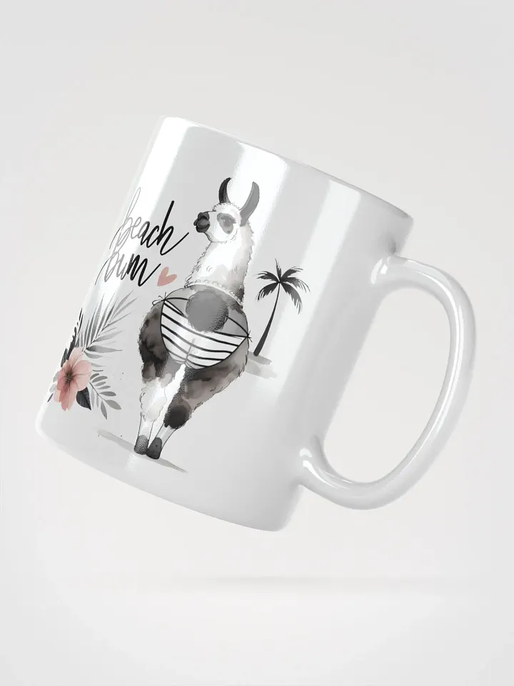 Beach Bum Bikini Llama Mug product image (5)