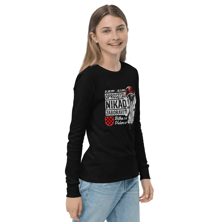 Vukovar Battle Commemorative Long Sleeve Tee product image (5)