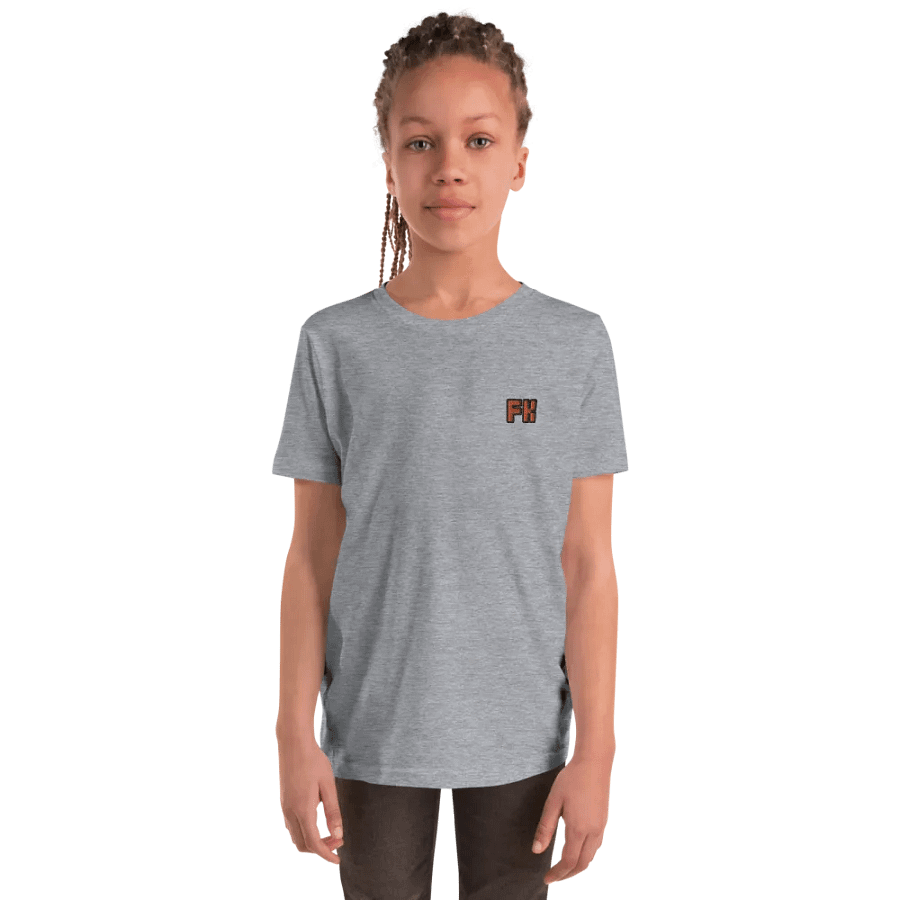 Bella+Canvas Youth Short Sleeve T-Shirt (Stitched) product image (5)