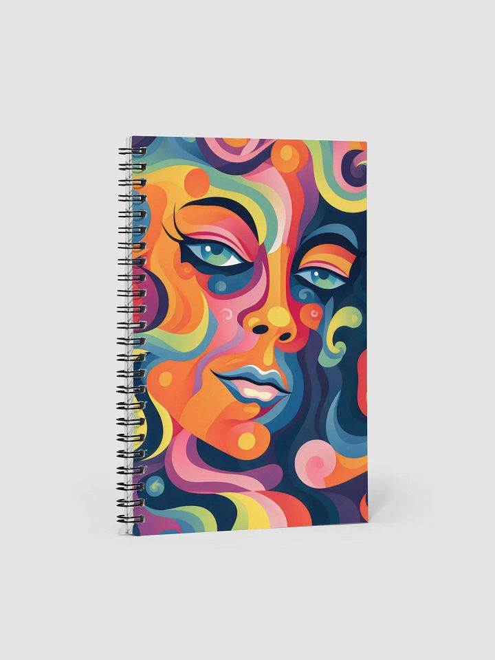 Psychedelic Muse Spiral Notebook product image (1)