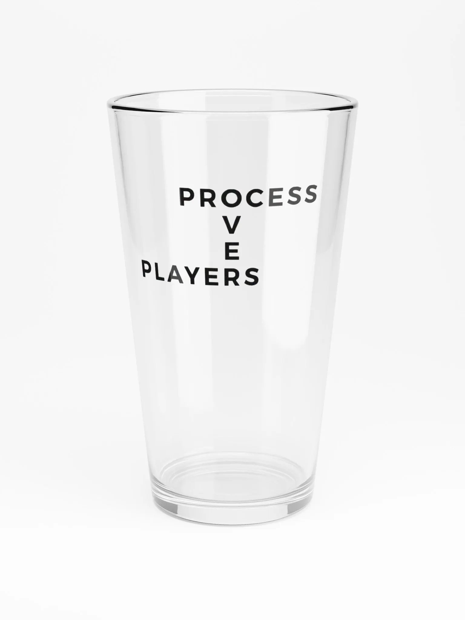 Process Over Players - Pint Glass product image (3)