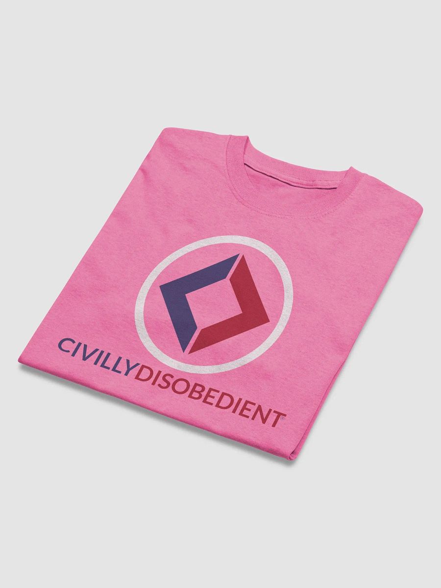 Civilly Disobedient Patriotic Logo T-Shirt product image (37)