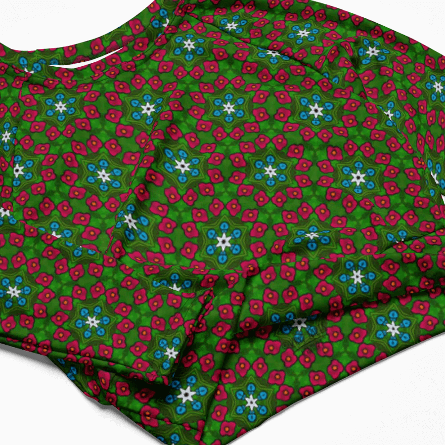 Poppycock Dreams Recycled Crop Top product image (4)