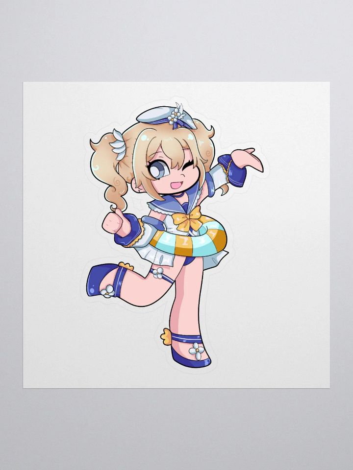 Beach Barbara Sticker (Genshin Impact) product image (1)