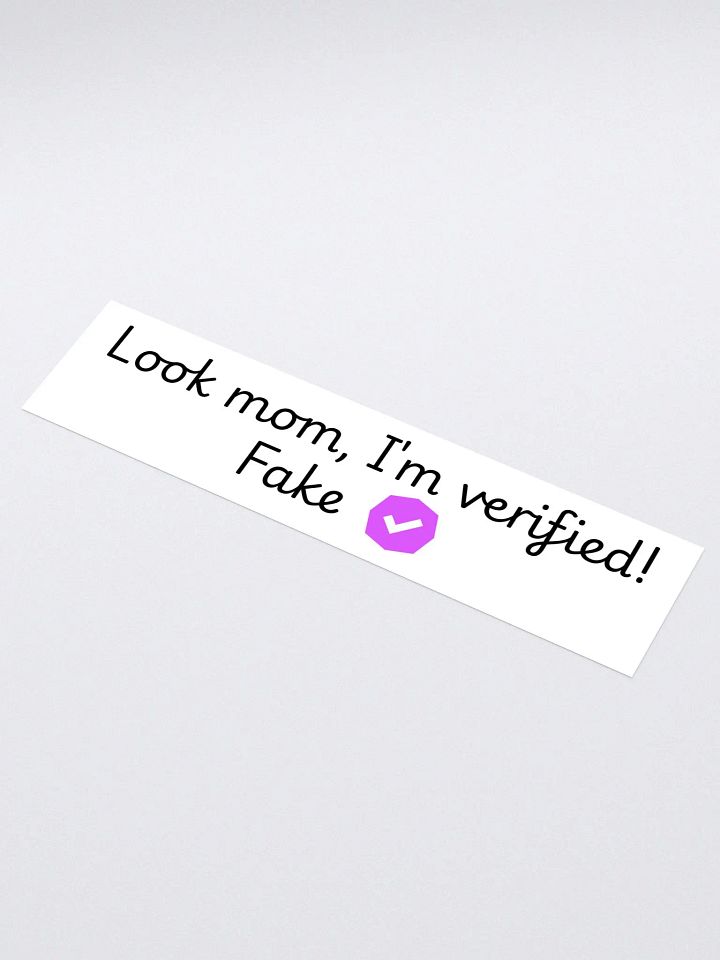 Verified Sticker 1 product image (1)