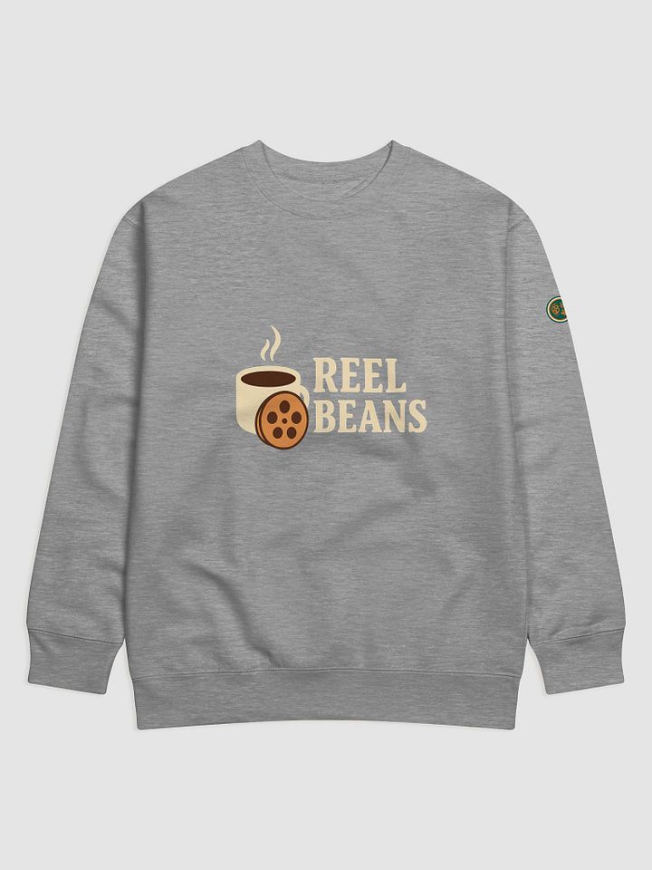 Reel Beans Cozy Crewneck – Brewed for Comfort, Styled for Cinema product image (1)