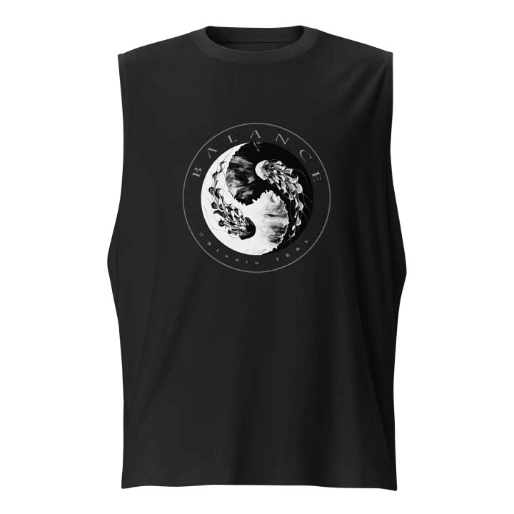 Yin-Yang Jellyfish Harmony Muscle Tank product image (1)
