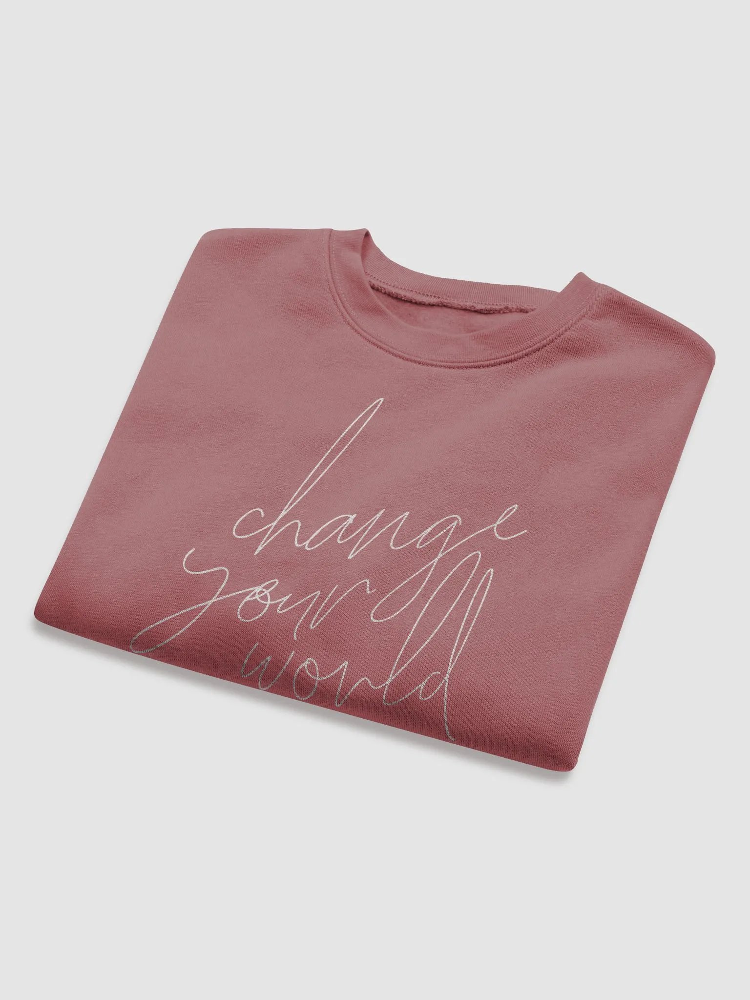 Change Your World - Women's Fleece Crop Sweatshirt product image (5)