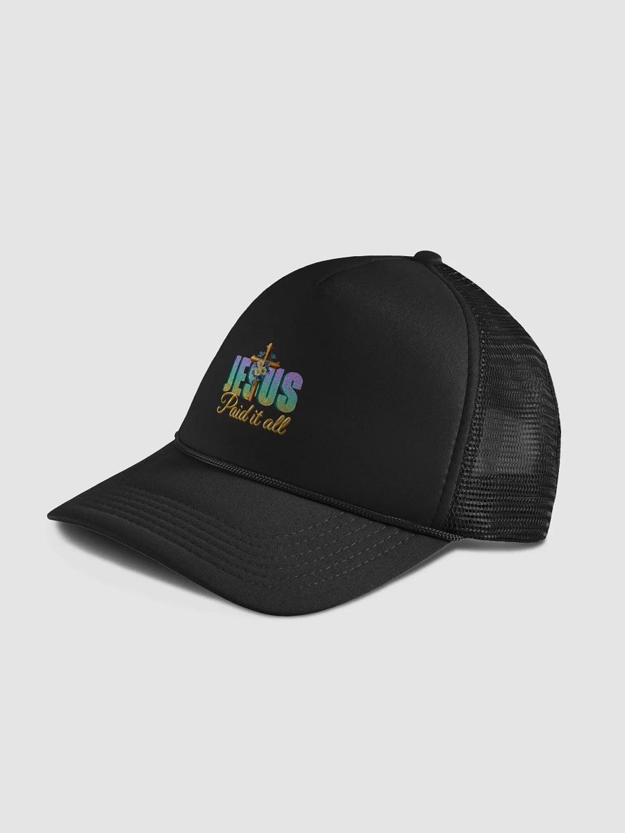 JESUS Paid It All, Christian Faith Hat product image (4)