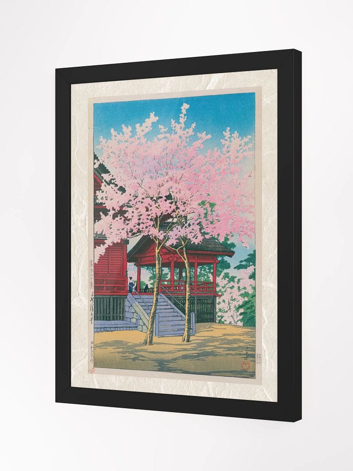 Twenty Views of Tokyo: Kiyomizu-do Temple in Ueno by Hasui Kawase（川瀬巴水-上野清水堂） product image (2)