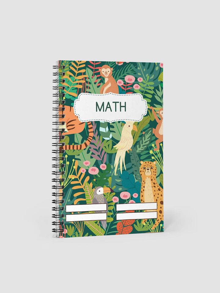 Jungle Whimsy Spiral Notebook product image (1)