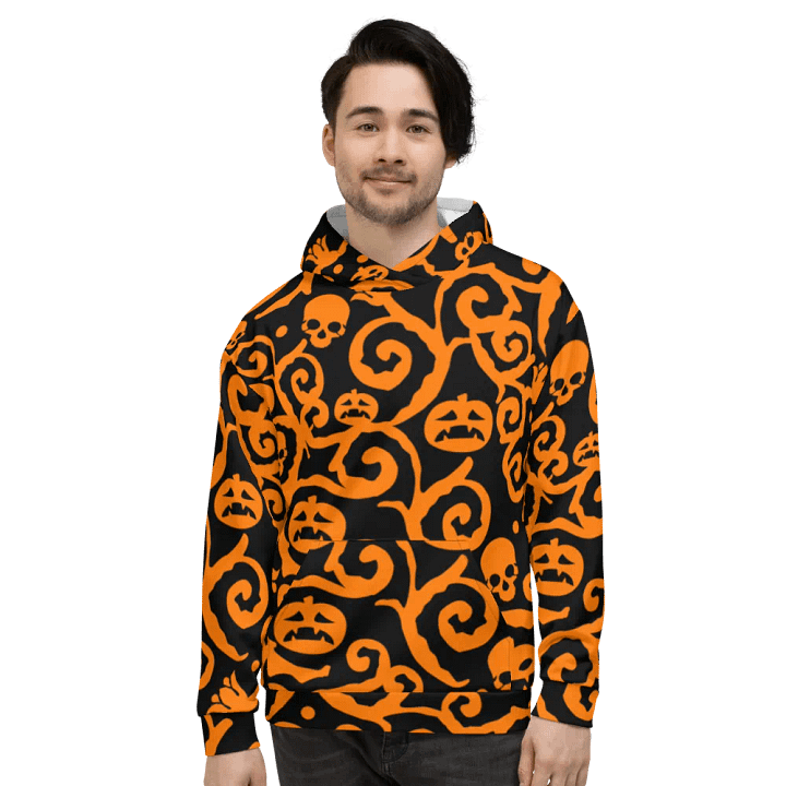 Scary Pumpkins Skull Hoodie product image (1)