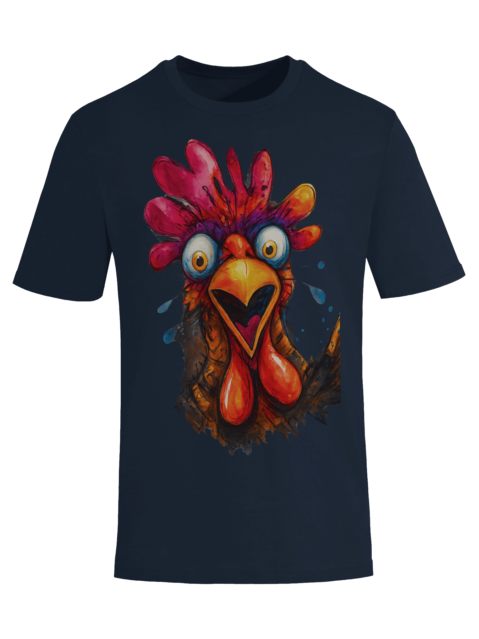 Surprised Clucker Organic Tee product image (50)