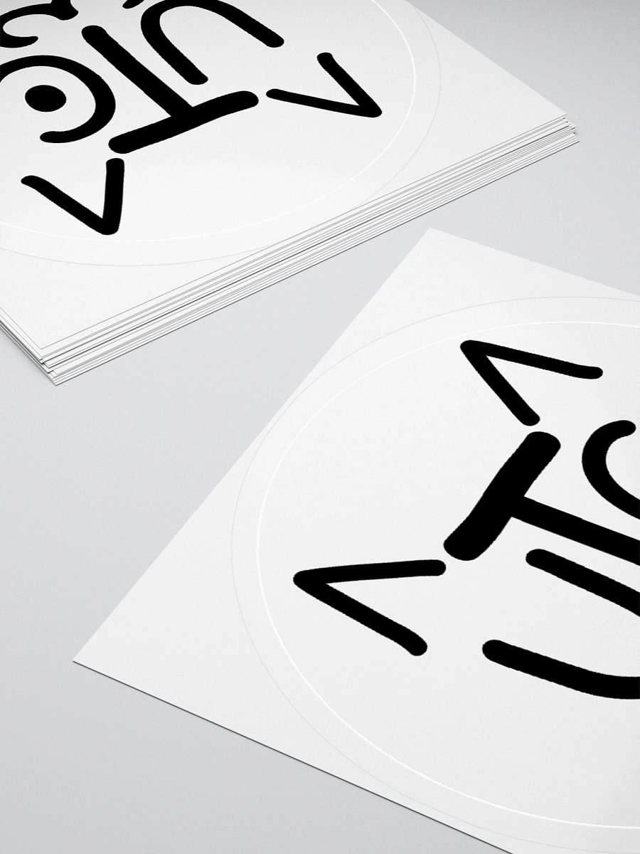 UberTallCats Logo Sticker product image (11)