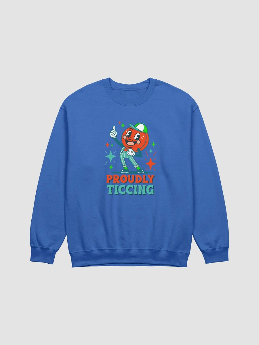 Comfortable 'Proudly Ticcing' Sweatshirt - Tourette Syndrome Awareness | Unisex Cartoon Design Pullover product image (9)