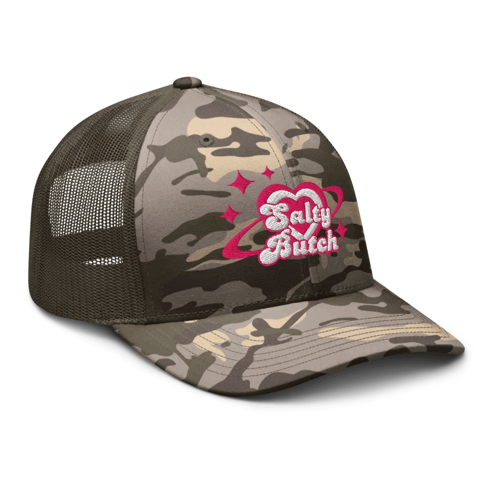 Salty Butch Space Romance Trucker Hat product image (6)
