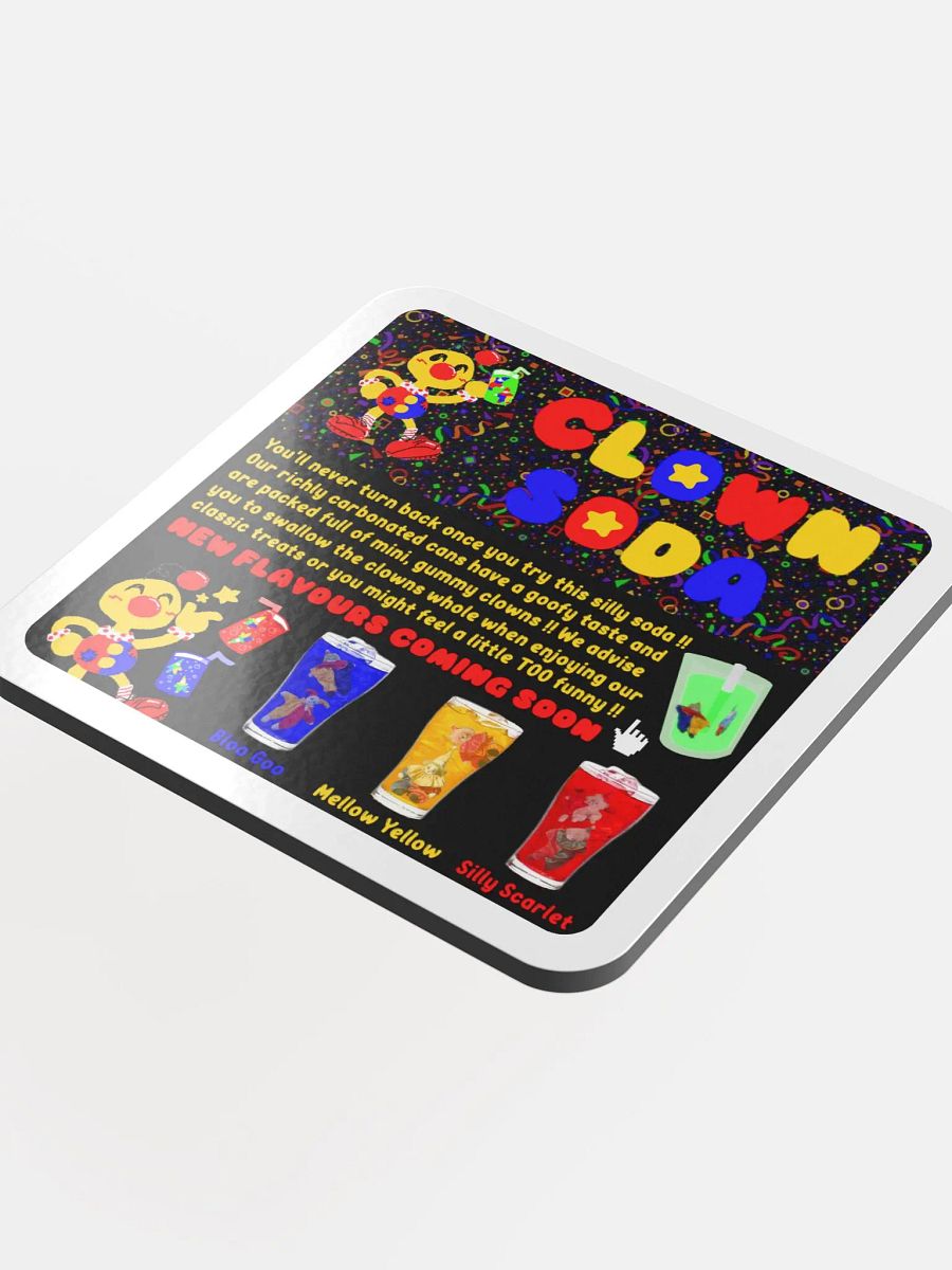 Boyoyoing Clown Soda Website Coaster product image (4)