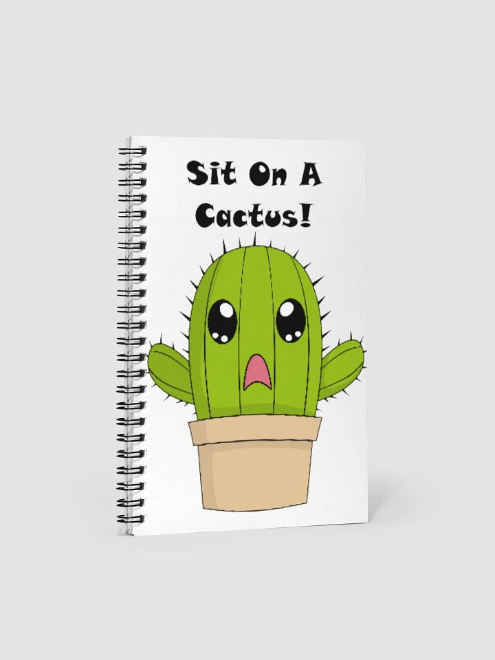 Sit on a cactus notebook product image (1)