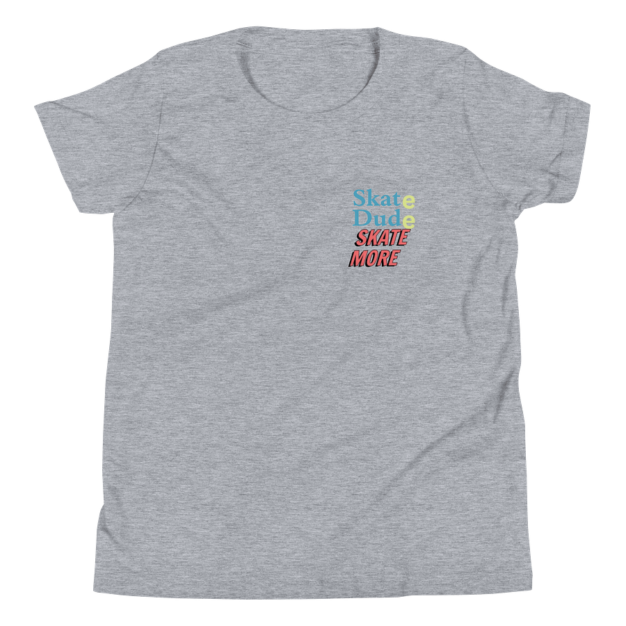 Kids Youth Short Sleeve T-Shirt Skate Dude Graphic product image (4)