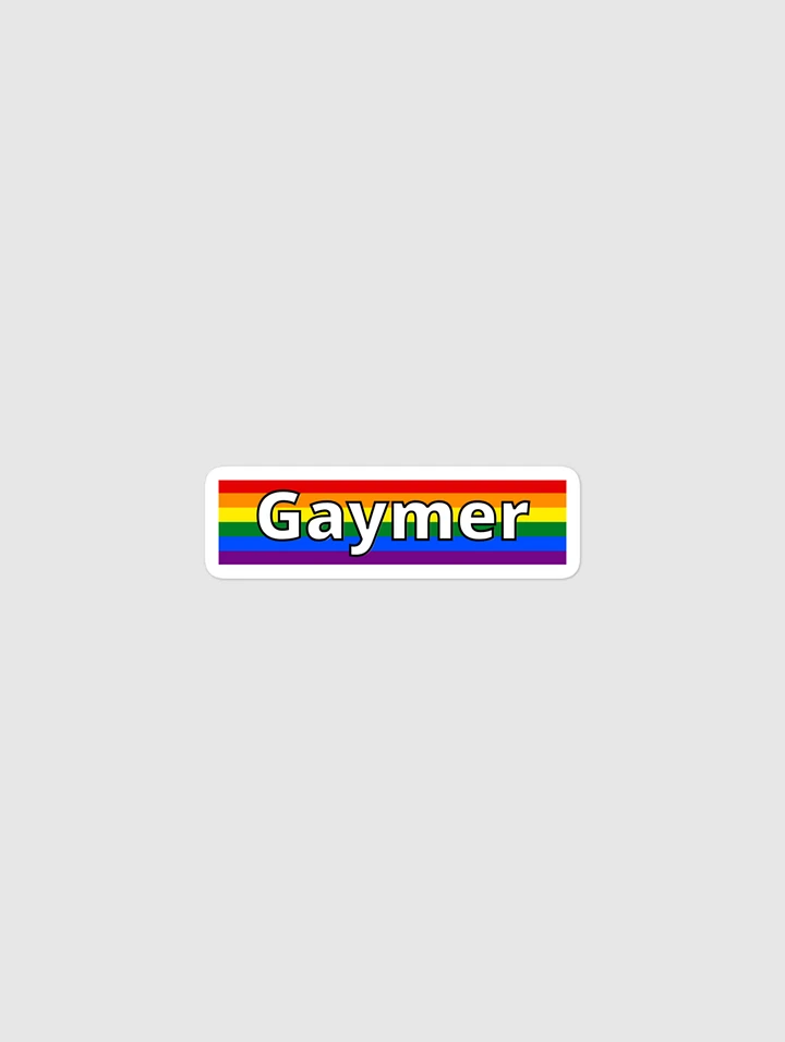 Gaymer Sticker product image (1)