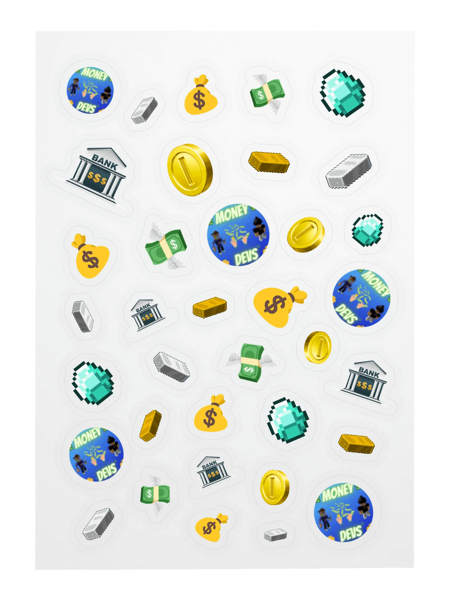 Wealthy Elements Sticker Sheet product image (3)