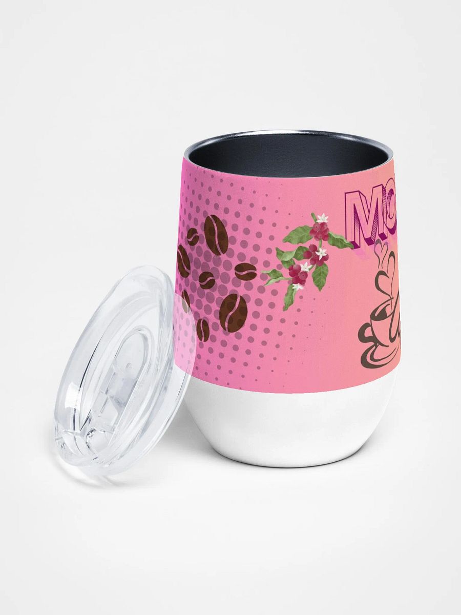 Mom's Hot Coffee Gradient Wine Tumbler for mothersday mom daughter gift product image (2)