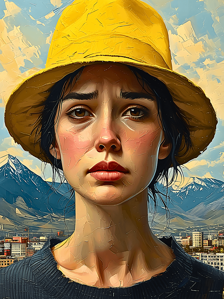 Understanding Women | Sad Woman | Framed Painting product image (1)