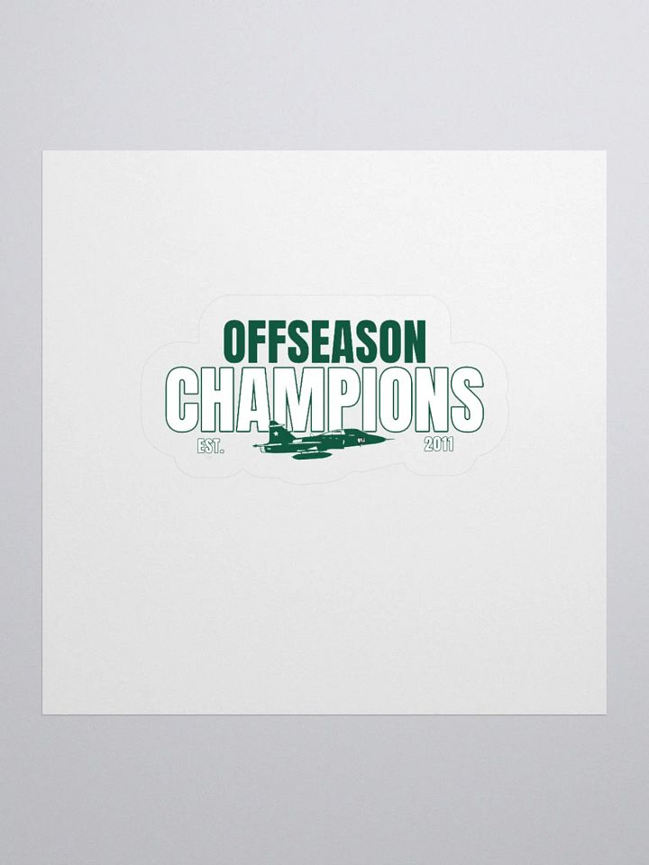 Offseason Champs Sticker product image (3)