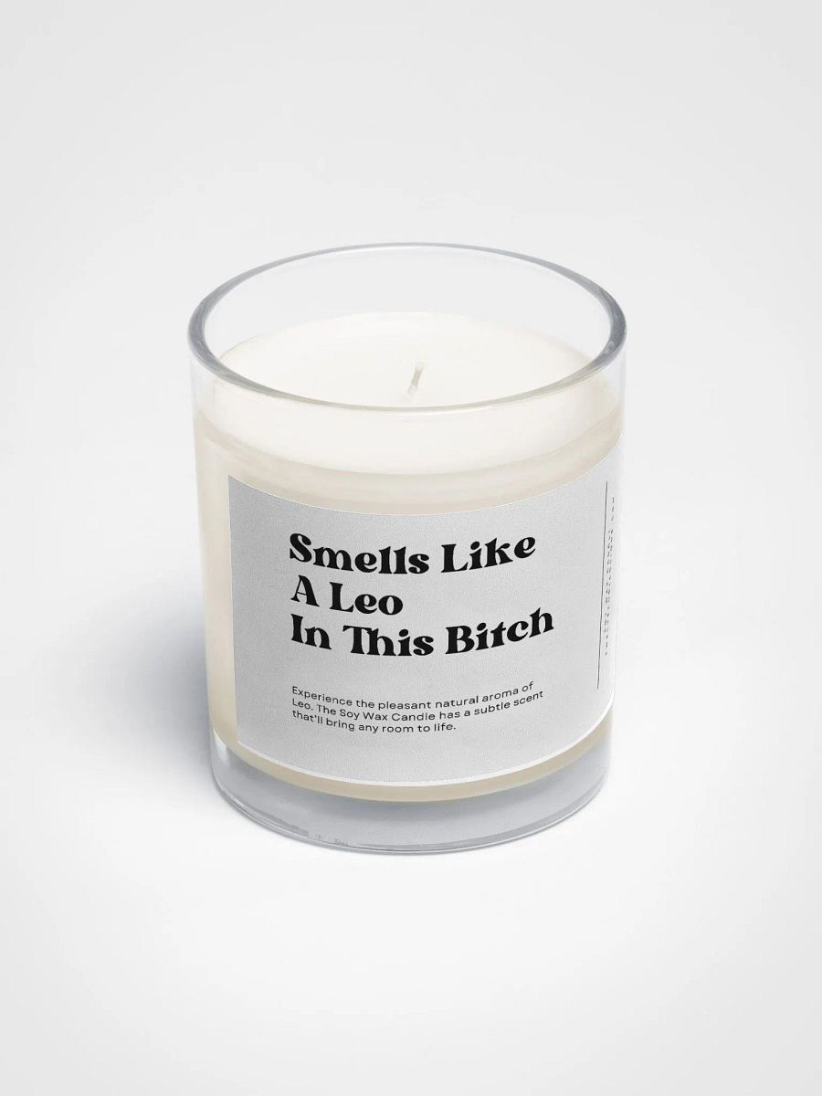 Funny Leo Candle product image (2)