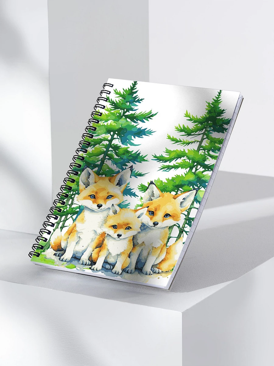 Fox Family Spiral Notebook / Journal / Planner product image (3)