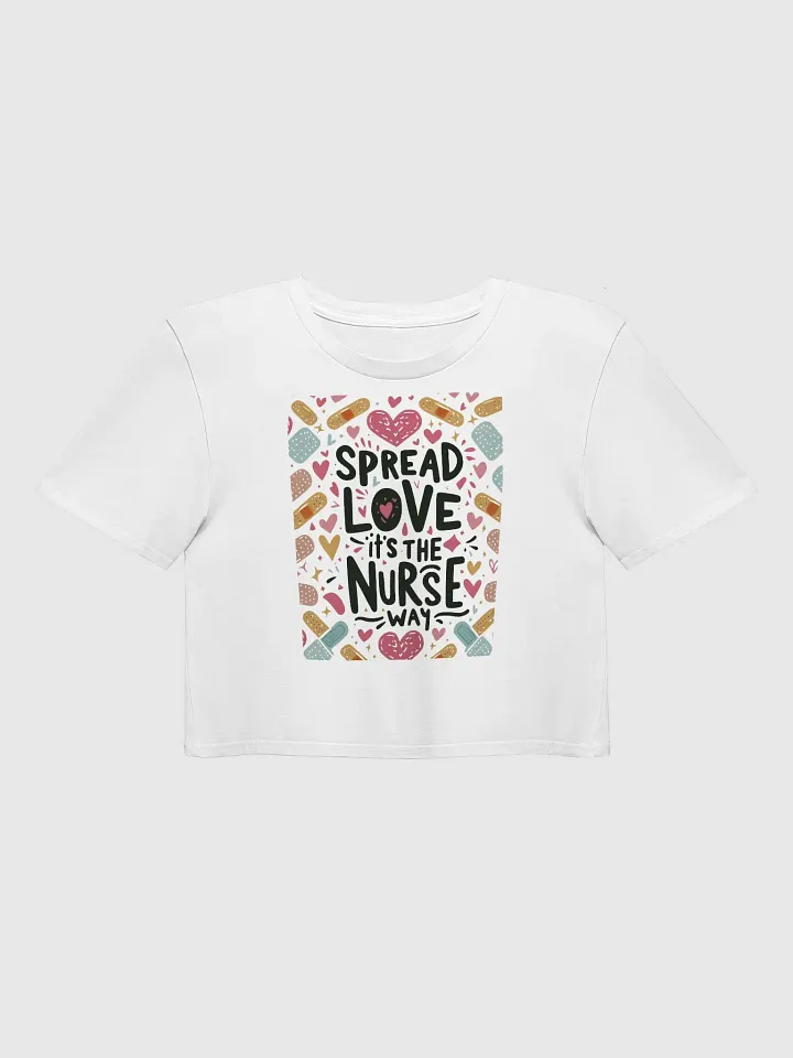 Nurse Way Love Crop Top product image (3)